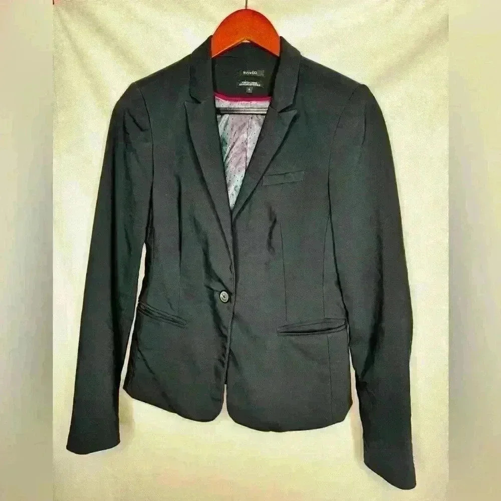 R&W Navy  blazer size 6